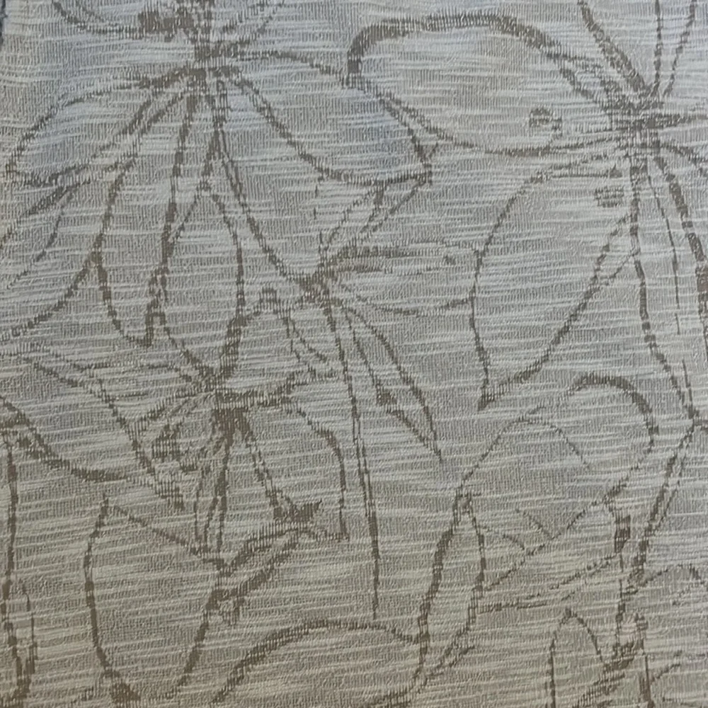 Liz Claiborne V-Neck A-Line Sleeveless Dress ~ Cream ~ L - Picture 4 of 5